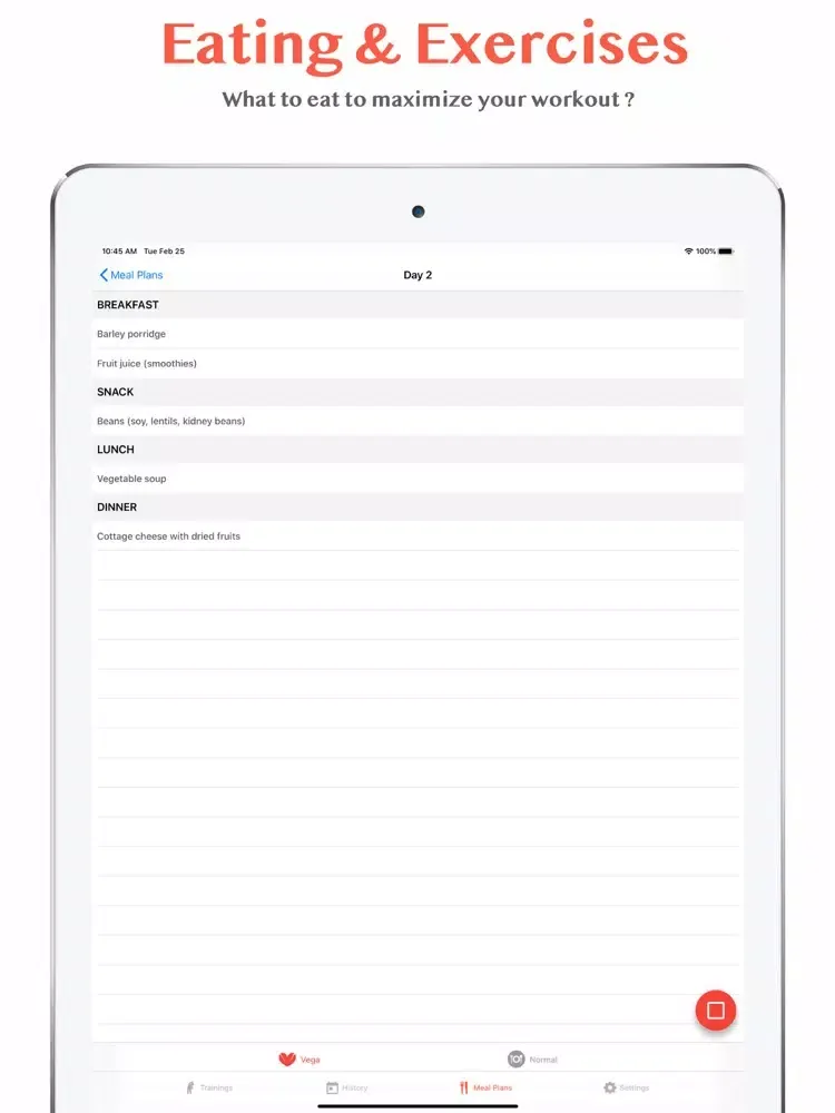 Weight loss fitness peloton iPad 应用截图