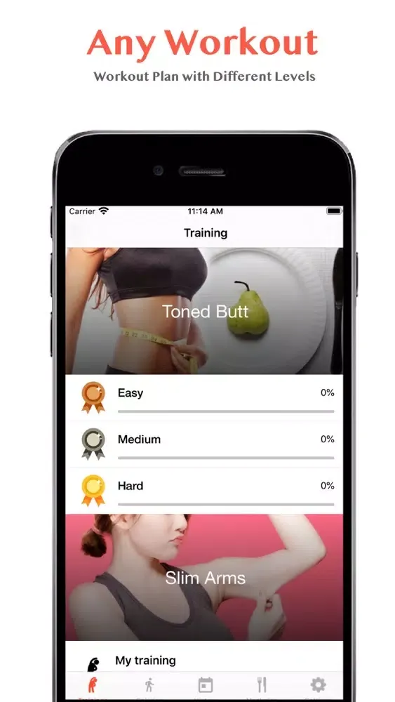 Weight loss fitness peloton应用截图