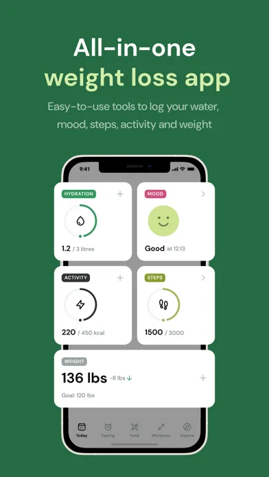 Tangkapan skrin Lasta: Healthy Weight Loss