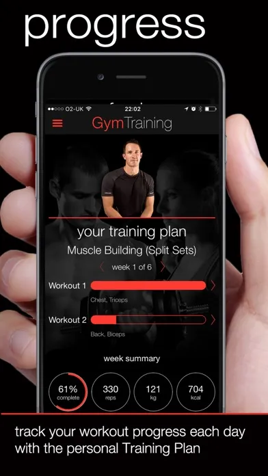 GymTraining: Fitness Plans 스크린샷