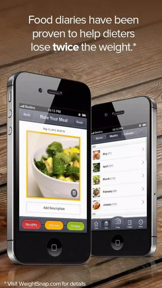 WeightSnap Lite - Personal Fitness, Health And Weight Tracking Diary 스크린샷