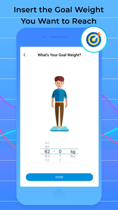 Weight Tracker for Weight Loss سکرین شاٹس