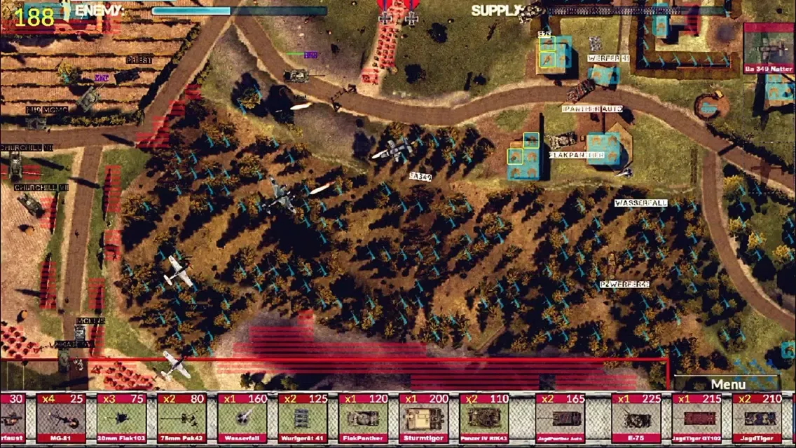 Wargame:West Front سکرین شاٹس