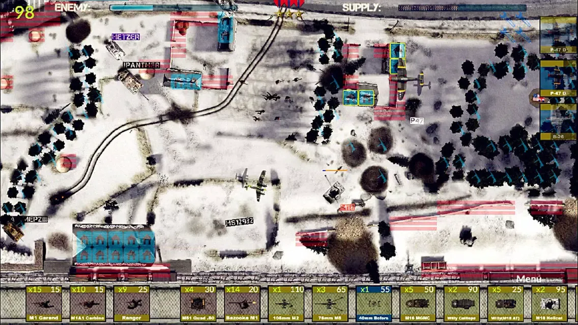 Wargame:West Front سکرین شاٹس