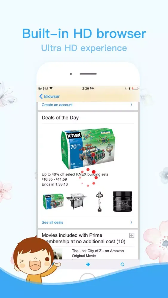 Capturas de tela do QR Reader for iPhone&iPad Pro