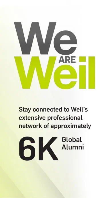 Weil Alumni স্ক্রিনশট