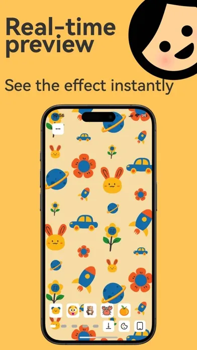 Скриншоты HiEmoji：Emoji Wallpaper Editor
