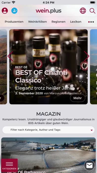 wein.plus سکرین شاٹس