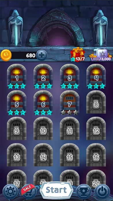 Captures d'écran de Jewels of Kingdom Knights