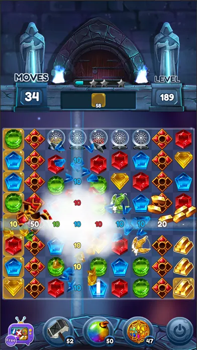 Captures d'écran de Jewels of Kingdom Knights