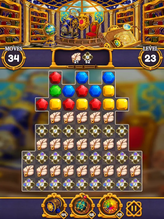 Capturas de tela do Royal Castle Jewels iPad 