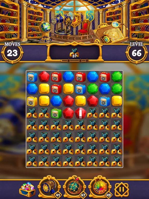 Capturas de tela do Royal Castle Jewels iPad 