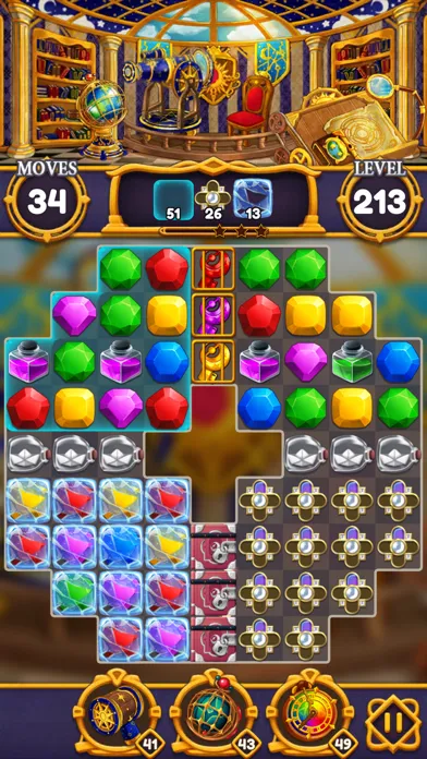 Capturas de tela do Royal Castle Jewels