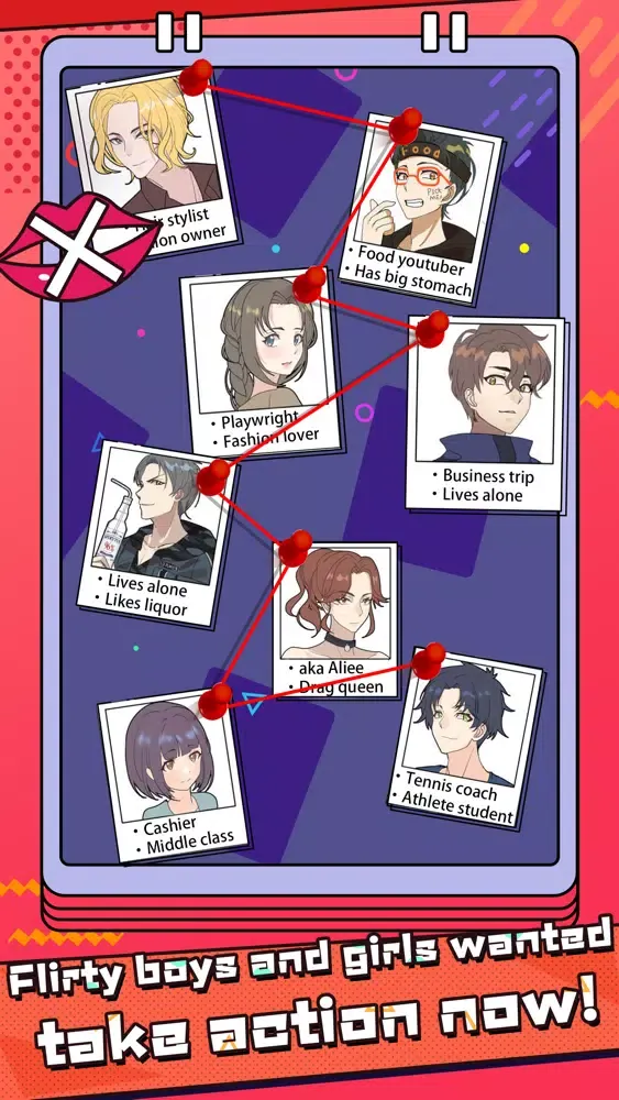 Pretty Liars:Love Riddle Game Screenshots