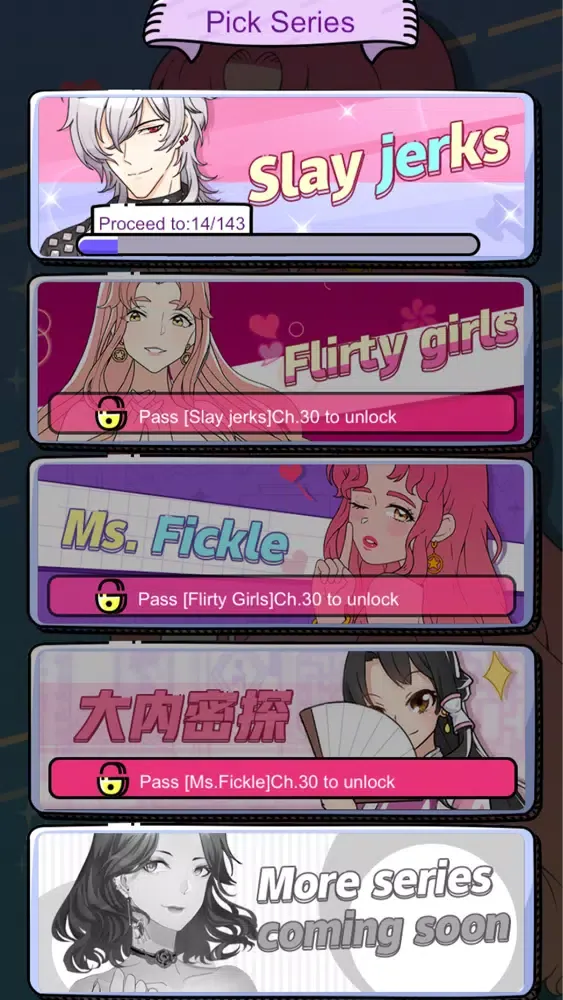 Pretty Liars:Love Riddle Game Screenshots