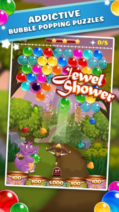 Bubble Pop Joy - match 3 rescue pet game mania应用截图