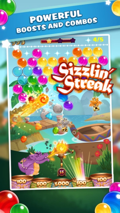 Bubble Pop Joy - match 3 rescue pet game mania应用截图