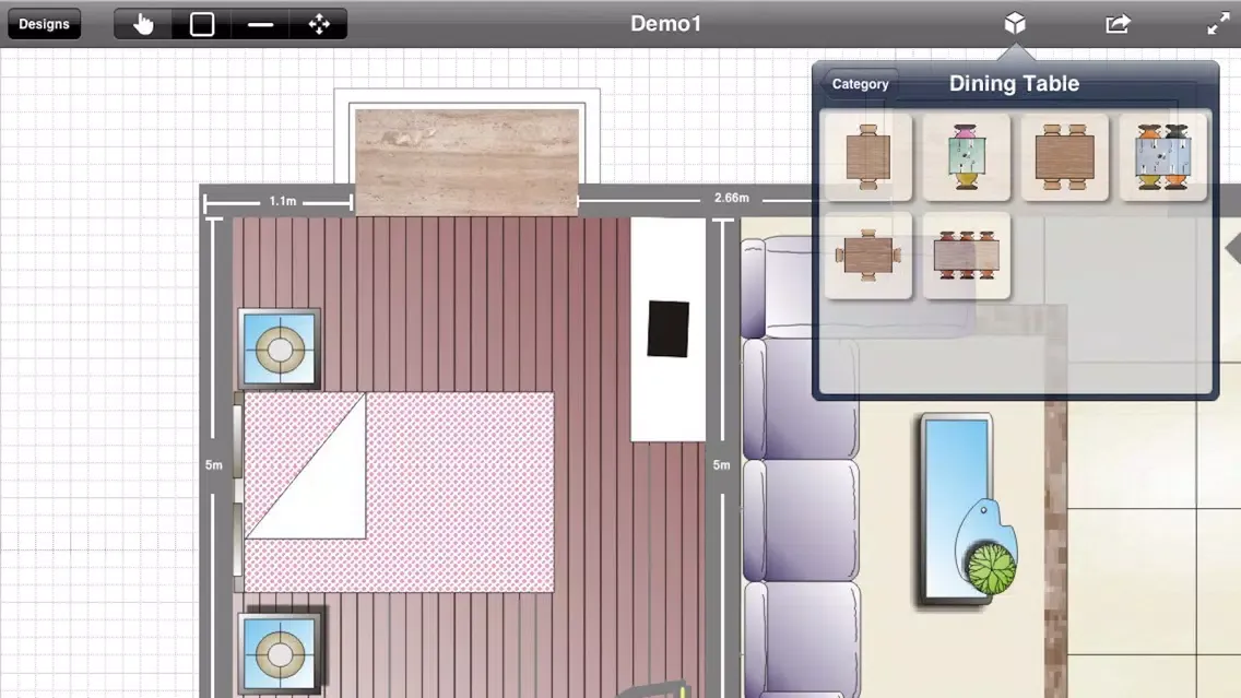 Ảnh chụp màn hình của Interior Planner - Home Design & Floor Plans & Illustration Architecture