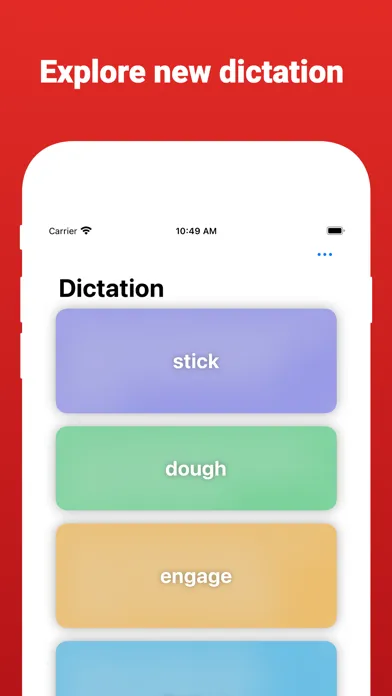 Screenshot di Daily Dictation