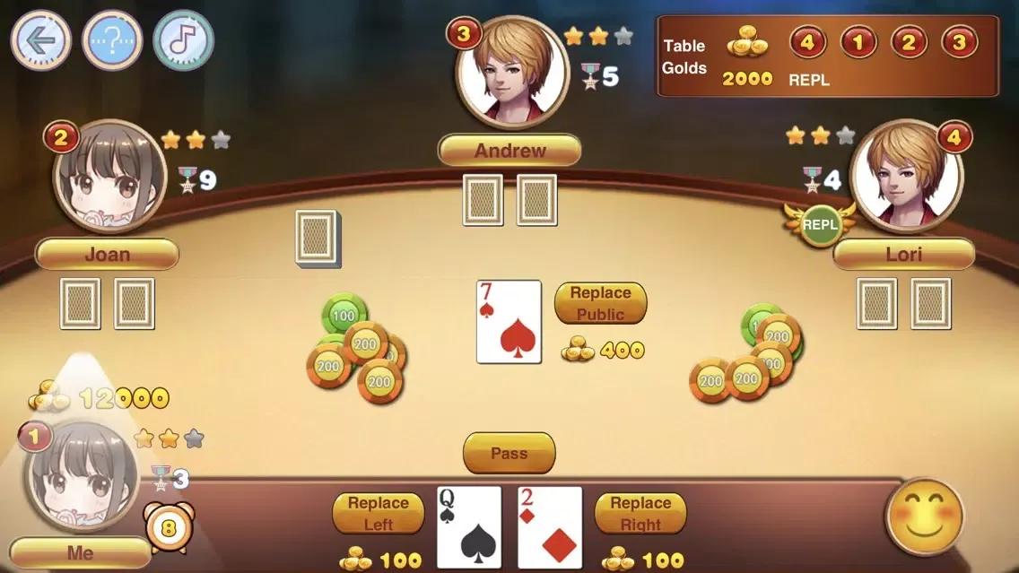 Zrzuty ekranu Combo Poker