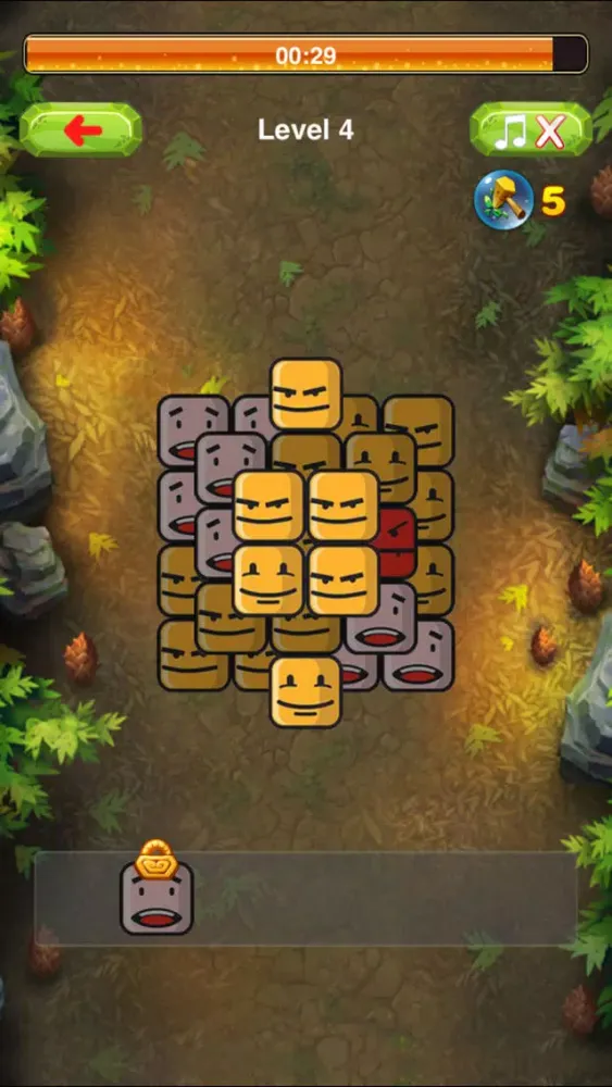 Ảnh chụp màn hình của Square Man - Match 3 Puzzle