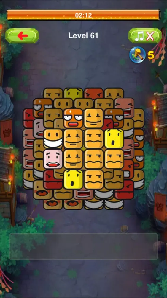 Ảnh chụp màn hình của Square Man - Match 3 Puzzle