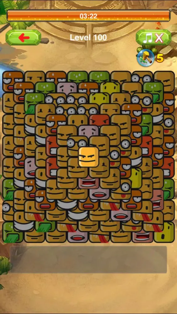 Ảnh chụp màn hình của Square Man - Match 3 Puzzle