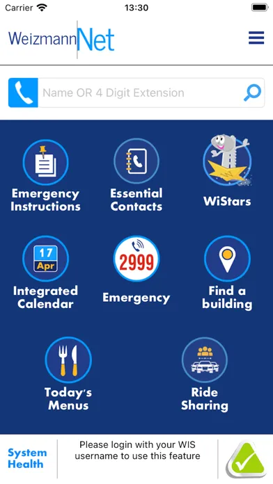 WeizmannNet Screenshots