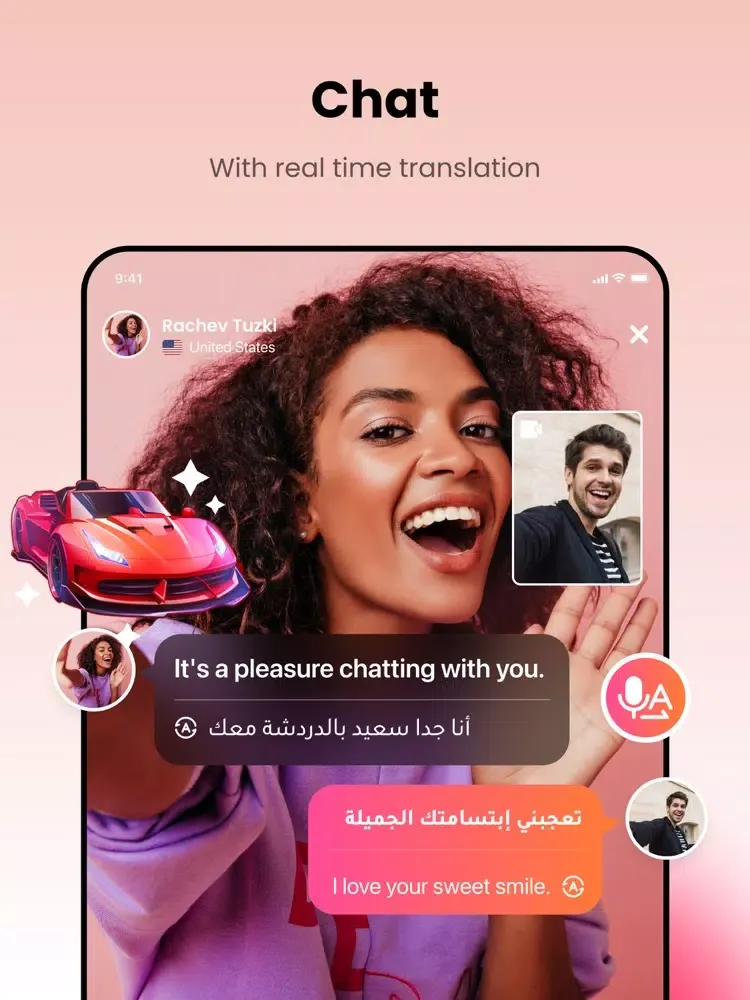Capturas de tela do Fun - Chat & Play iPad 