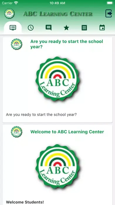 ABC Learning Center Ekran Görüntüleri