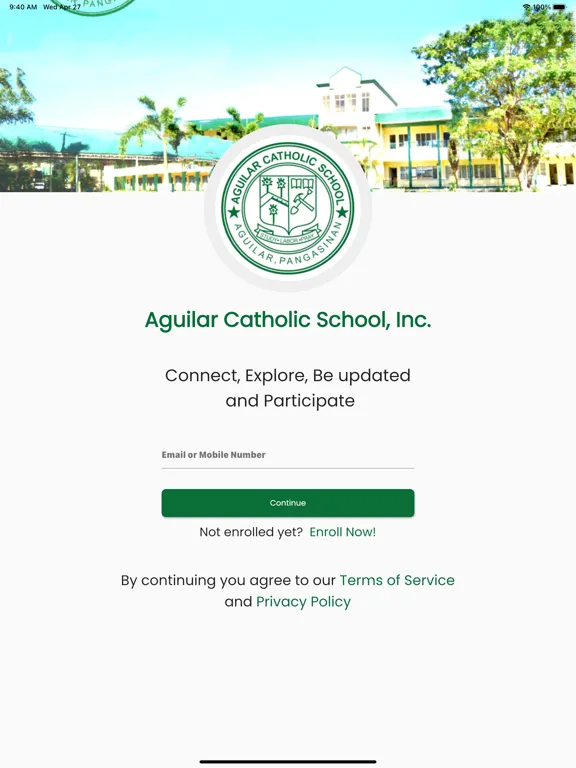 Aguilar Catholic School iPad  স্ক্রিনশট
