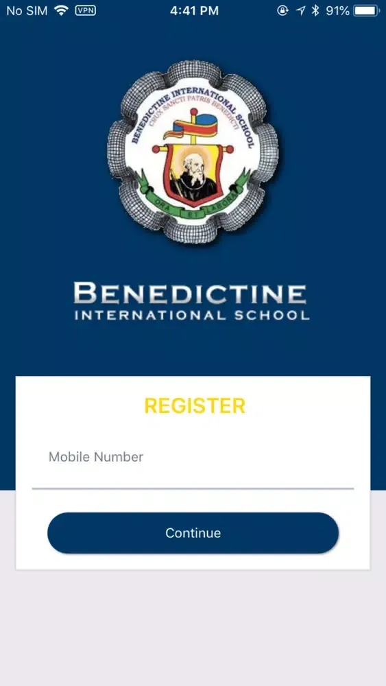 Ảnh chụp màn hình của Benedictine International