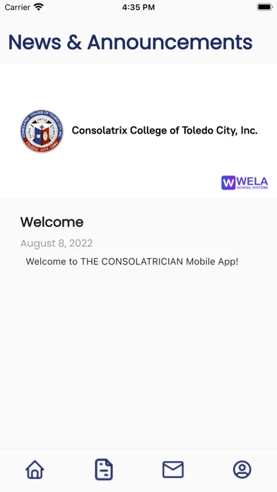 Capturas de pantalla de THE CONSOLATRICIAN Mobile App