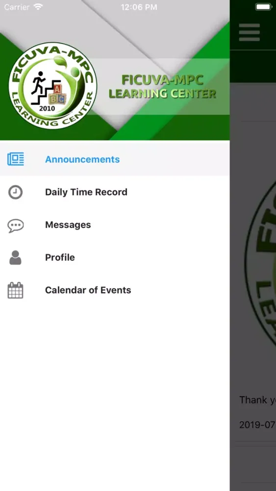 FICUVA-MPC Learning Center Screenshots