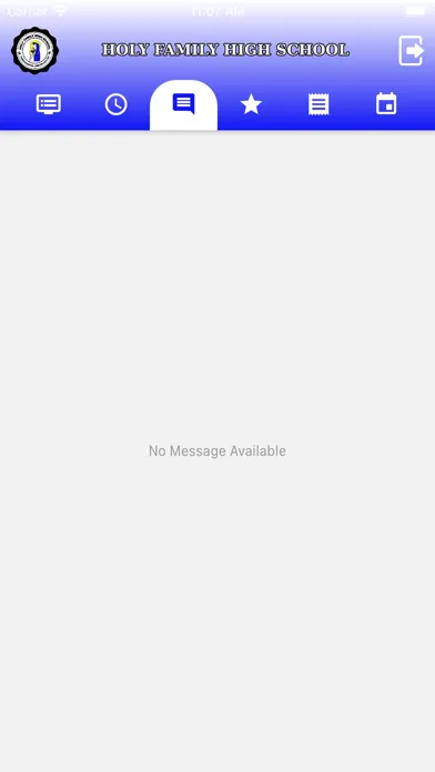Tangkapan layar HFHS Mobile App