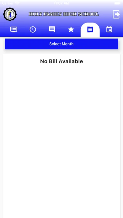 Tangkapan layar HFHS Mobile App