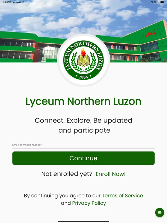 Lyceum Northern Luzon iPad  स्क्रीनशॉट