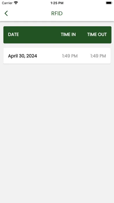 Passtech Mobile App Screenshots