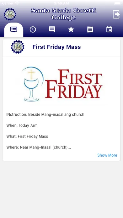 Santa Maria Goretti College应用截图
