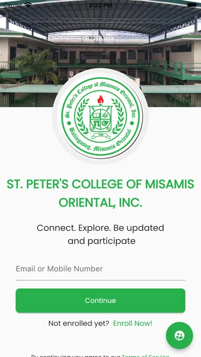 Tangkapan skrin St. Peter's College of Misamis