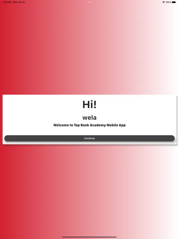 TRA Mobile Application iPad  Screenshots