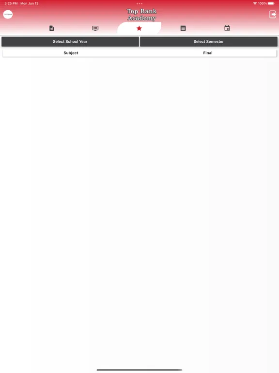 TRA Mobile Application iPad  Screenshots