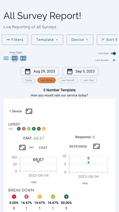 Скриншоты Customer Feedback Survey KIOSK