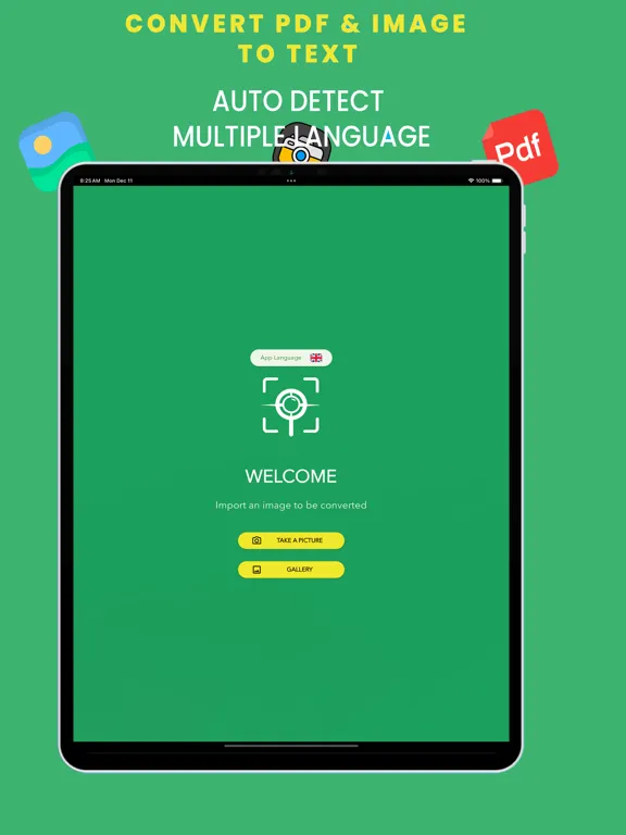 Fast Offline OCR: IMAGE TO TXT iPad  স্ক্রিনশট