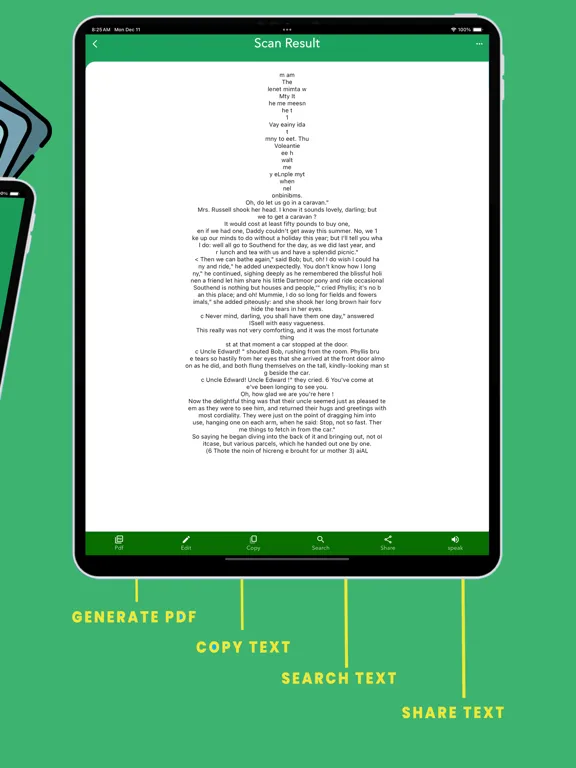 Fast Offline OCR: IMAGE TO TXT iPad  স্ক্রিনশট