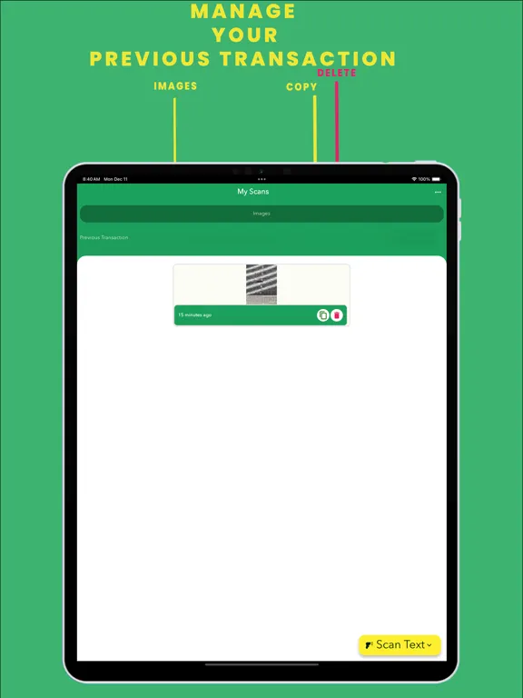 Fast Offline OCR: IMAGE TO TXT iPad  স্ক্রিনশট