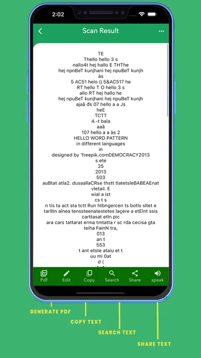 Fast Offline OCR: IMAGE TO TXT স্ক্রিনশট