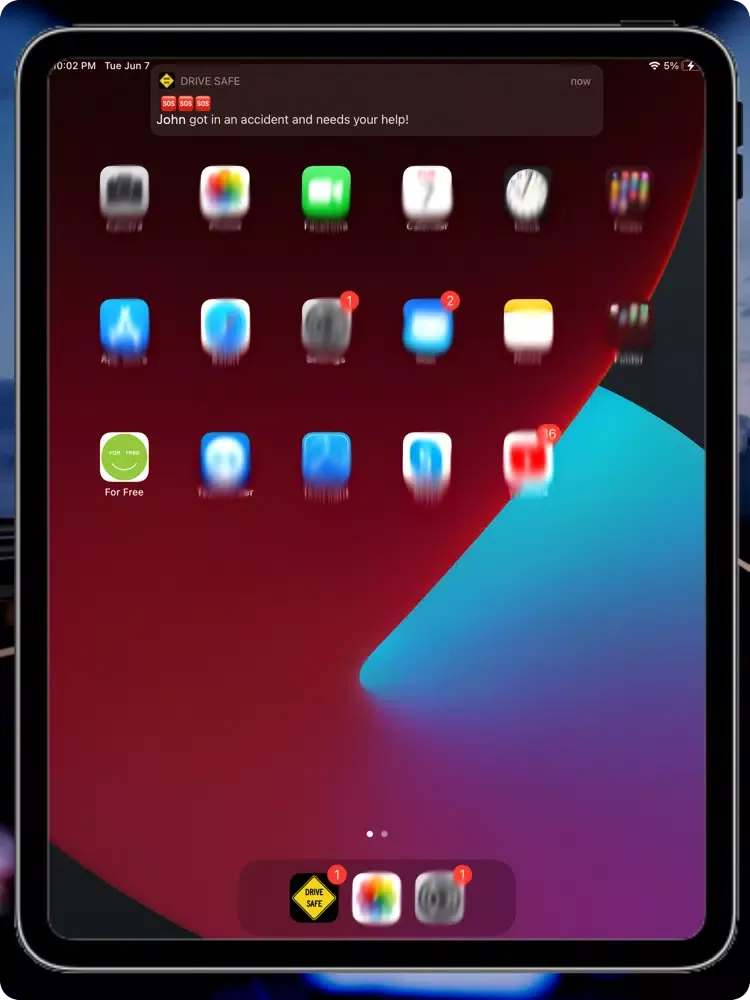 Drive Safe App iPad  Ekran Görüntüleri