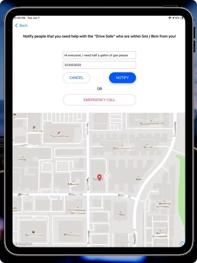 Drive Safe App iPad  Ekran Görüntüleri