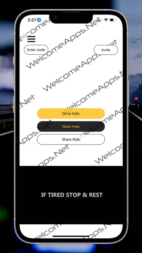 Drive Safe App Ekran Görüntüleri